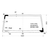 Стекло лобовое в клей TOYOTA LANDCRUISER FJ79 09- <b>XYG FJ79-V LFW/X</b>