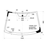 Стекло лобовое в клей TOYOTA IST / SCION XD #P11# 07- <b>XYG FW02880 LFW/X</b>