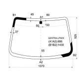 Стекло лобовое в клей CHEVROLET AVEO 4D SEDAN 2005- (DAEWOO GENTRA) <b>XYG GENTRA LFW/X</b>