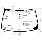 Стекло лобовое OPEL INSIGNIA 4 / 5D HBK / WGN 08-16 <b>XYG INSIGNIA-VCP LFW/X</b>