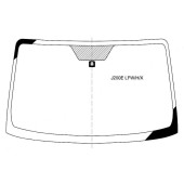 Стекло лобовое с обогревом щеток в клей TOYOTA RUSH / DAIHATSU TERIOS / BE-GO 06- <b>XYG J200E LFW/H/X</b>