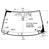 Стекло лобовое с полным обогревом + дд LAND ROVER FREELANDER 5D SUV 06-14 <b>XYG LR2-VCSH LFW/W/X</b>