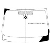 Стекло лобовое в клей RENAULT MEGANE 2D COUPE 09- <b>XYG MEGANE-CPE-09-VCS LFW/X</b>