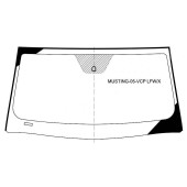 Стекло лобовое в клей FORD MUSTANG 2D COUPE 05- <b>XYG MUSTANG-05-VCP LFW/X</b>