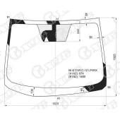 Стекло лобовое с камерой NISSAN NOTE 12-17 <b>XYG NI-E12-R-C-1Z LFW/X</b>