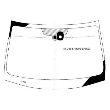 Стекло лобовое + дд NISSAN SKYLINE 06-14 / INFINITI G35 / 37 07-13 <b>XYG NI-V36-L-VCPS LFW/X</b>