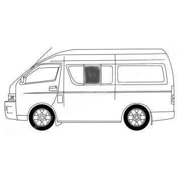 Стекло кузова переднее левое N2 TOYOTA HIACE / QUANTUM VAN 4 / 5D (STANDARD) 2005- <b>XYG RH200-4D/5D-R SF/LH2/X</b>