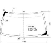 Стекло лобовое в клей HONDA CR-V 95-01 <b>XYG S10 LFW/X</b>