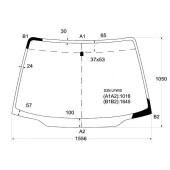 Стекло лобовое в клей HONDA ODYSSEY 99-03 <b>XYG S3N LFW/X</b>