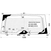 Стекло заднее (крышка багажника) с обогревом MITSUBISHI SPACESTAR MPV 98- <b>XYG SPACESTAR RW/H/X</b>