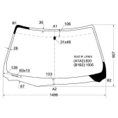 Стекло лобовое в клей TOYOTA WINDOM 96-01 <b>XYG SV47-R LFW/X</b>