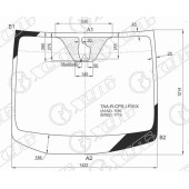 Стекло лобовое +камера в клей HONDA STEPWGN 15- <b>XYG TAA-R-CPS LFW/X</b>