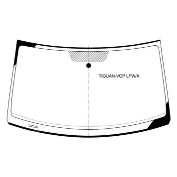 Стекло лобовое в клей VOLKSWAGEN TIGUAN 07- <b>XYG TIGUAN-VCP LFW/X</b>