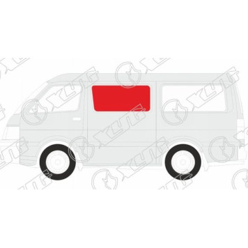 Стекло кузова переднее левое цельное RENAULT TRAFIC / OPEL VIVARO / NISSAN PRIMASTAR 01- <b>XYG TRAFIC-01 SF/LH/X</b>