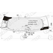 Стекло заднее с обогревом TOYOTA WISH 09-17 <b>XYG TY-RV2 RW/H/X</b>