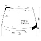 Стекло лобовое в клей NISSAN PRESAGE / BASSARA 98-03 <b>XYG U30-R LFW/X</b>