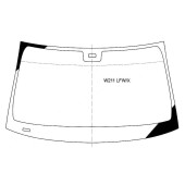 Стекло лобовое в клей MERCEDES-BENZ E-CLASS W211 02-09 4 / 5D <b>XYG W211 LFW/X</b>