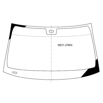 Стекло лобовое в клей MERCEDES-BENZ E-CLASS W211 02-09 4 / 5D <b>XYG W211 LFW/X</b>