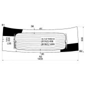 Стекло заднее с обогревом SUZUKI XL7 07-09 <b>XYG XL7-07 RW/H/X</b>