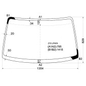 Стекло лобовое в клей NISSAN CUBE 98-02 <b>XYG Z10 LFW/X</b>