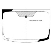 Стекло лобовое в клей TOYOTA PRIUS 5D HBK 09- <b>XYG ZVW30-09-VCP LFW/X</b>