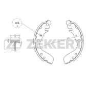 Колодки торм. бараб. зад Honda Jazz I 02- <b>ZEKKERT BK-4108</b>