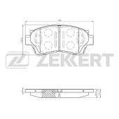 Колодки торм. диск. перед <b>ZEKKERT BS-2080</b>