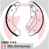 Комплект тормозных колодок для FORD TOURNEO CONNECT, TRANSIT CONNECT, TRANSIT TOURNEO, TRANSIT <b>ZIMMERMANN 10990.118.9</b>