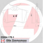 Колодки тормозные дисковые для AUDI A1, A2, A3, A4, A6, A8, ALLROAD, TT / CITROEN BERLINGO, C2, C3, C4 CACTUS, C4, C8, XSARA / FIAT ULYSSE / HONDA CIVIC / LANCIA PHEDRA / PEUGEOT 1007, 2008, 208, 308, 807, PARTNER / SKODA FABIA, OCTAVIA, RAPID, ROOMSTER, 