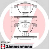 Колодки тормозные дисковые для VOLVO XC90 <b>ZIMMERMANN 23590.190.1 / 23590</b>