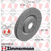 Тормозной диск ZIMMERMANN 400.5505.20