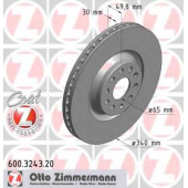 Тормозной диск ZIMMERMANN 600.3243.20