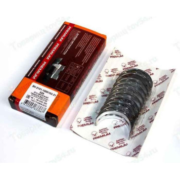 Вкладыши ВАЗ 2101 коренные 0,25 Premium <b>ЗМЗ ВК-2101-1000102-31</b>