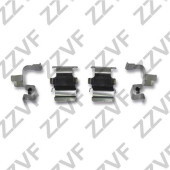 Ремкомплект установочных скоб колодок тормозных задних MITSUBISHI LANCER (CSClassic) (03-08) <b>ZZVF ZVCER217</b>
