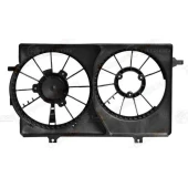 Кожух вентилятора охлаждения ВАЗ 2170 пластмассовый тип Halla <b>LUZAR LFS 01270</b>