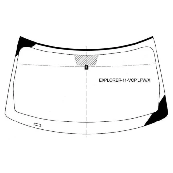 Стекло лобовое FORD EXPLORER 11-19 <b>XYG EXPLORER-11-VCP LFW/X</b>